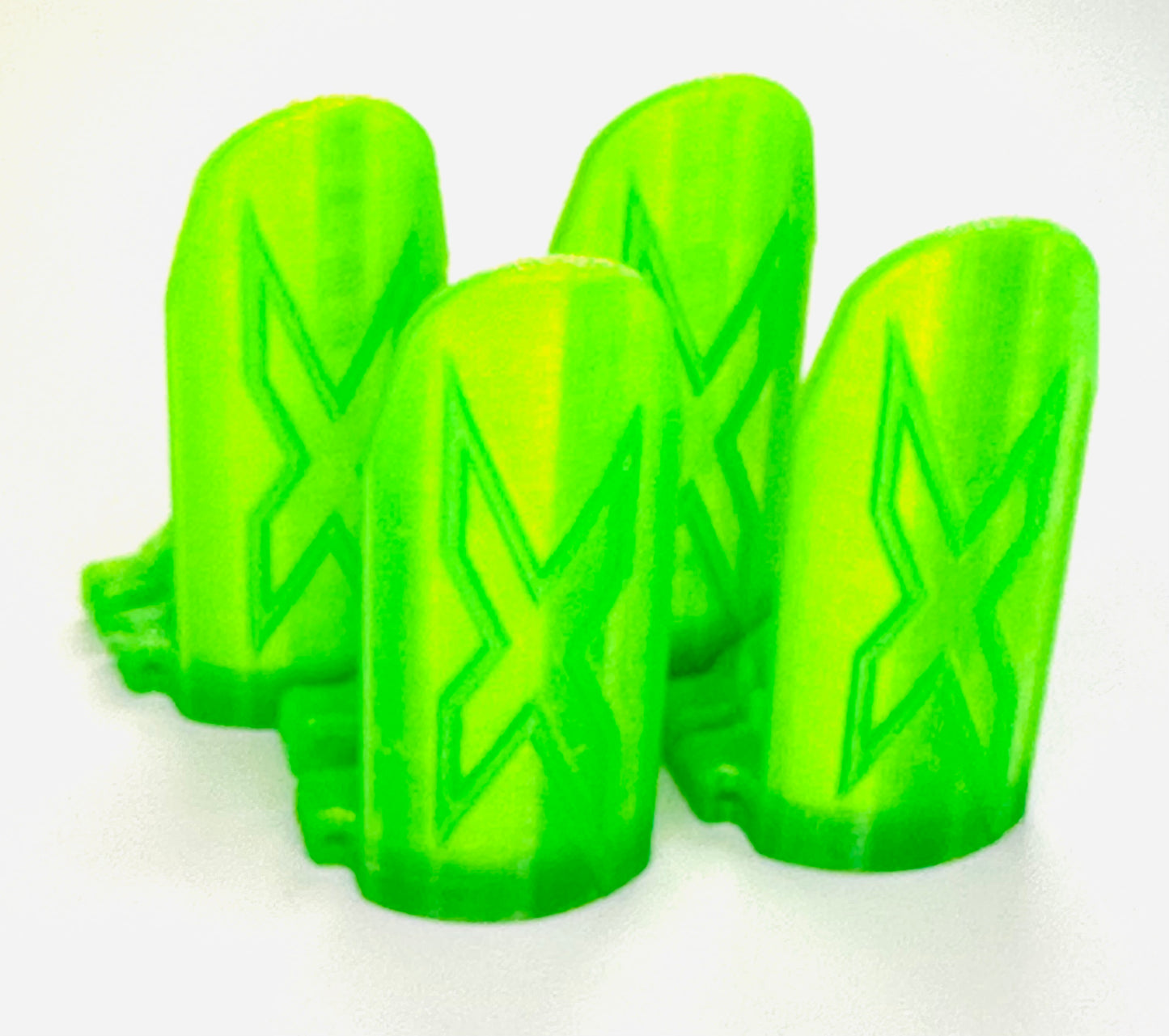 jtxracing Protège Suspension TPU compatible avec le Xmaxx - paquet de 4